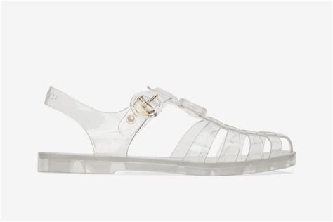 gucci double g flat sandals|gucci clear jelly sandals.